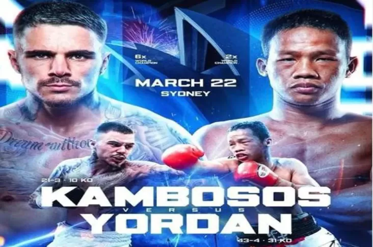 Daud Yordan vs George Kambosos Jr: Pertarungan Terbesar dalam Karier Cino