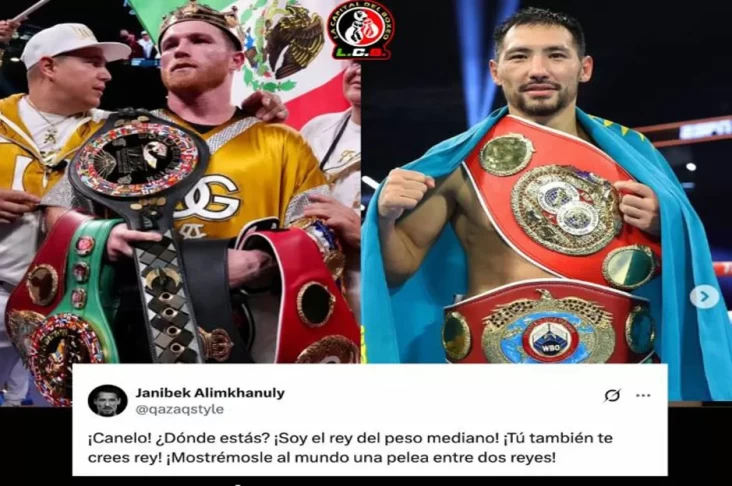 Janibek Alimkhanuly Kirim Pesan Menantang ke Canelo Alvarez: Siapa Raja Sejati Ring Tinju?